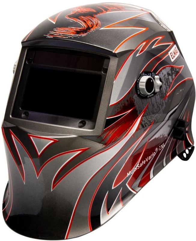 Elmag 56382 Automatik Kopfschweißschirm, Design ''art'' Multisafevario, Din 4/9-13, 2XL