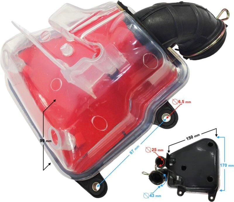 Luftfilter für Aprilia Roller