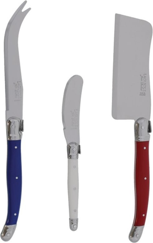 3er Set Käsemesser Laguiole - Ein Sommer auf Französisch - Jean Dubost