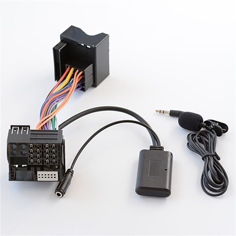 Tlily - Auto Bluetooth aux Adapter + Mikrofon Fit 307308407 RD4 Radio cd