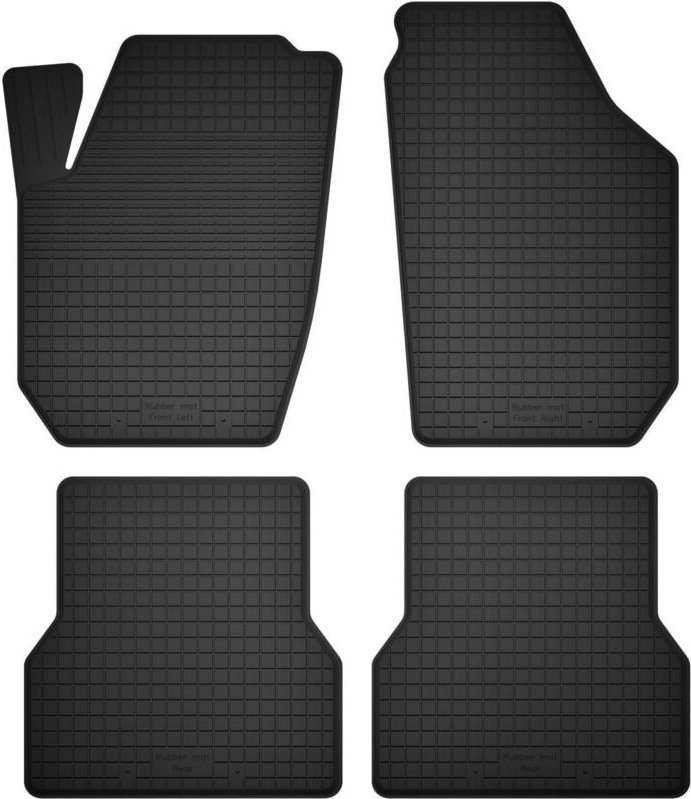 Gummi-Automatten, 4er-Set, Universalmodell: Peugeot 307CC Cabrio (2003-2008)