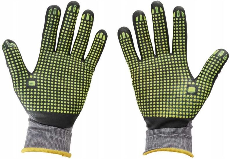 Thumbnail - Nylon-Arbeitshandschuhe Grösse 8 Geko