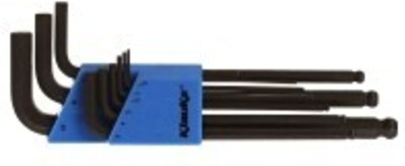 Klauke Kugelkopf-6Kant-Winkel-Set 9-tlg,SW1,5 bis SW11 KL375