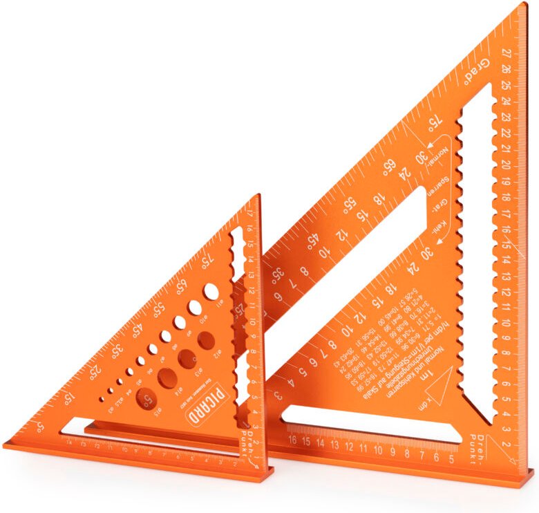 Zimmermannswinkel 180mm + 300mm Set - Picard