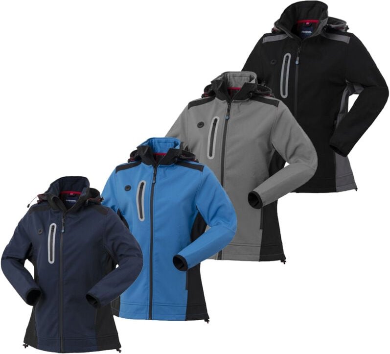 Rossini Smarty Lady Softshell-Arbeitsjacke für Damen - M - Bleu