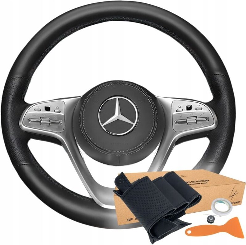 Lenkradabdeckung Mit Muster Für Mercedes Benz S W222 2017-2020