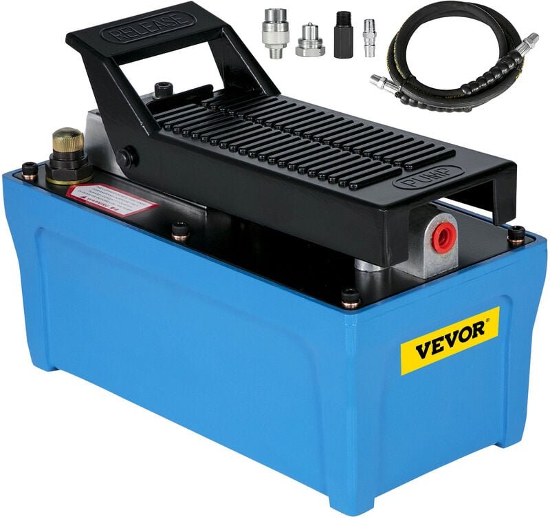 Mophorn - vevor 0,85L Lufthydraulikpumpe, 8,04 kg Pneumatische Hydraulische Fußpumpe 10.000 Pfund, hydraulische Luftpump...