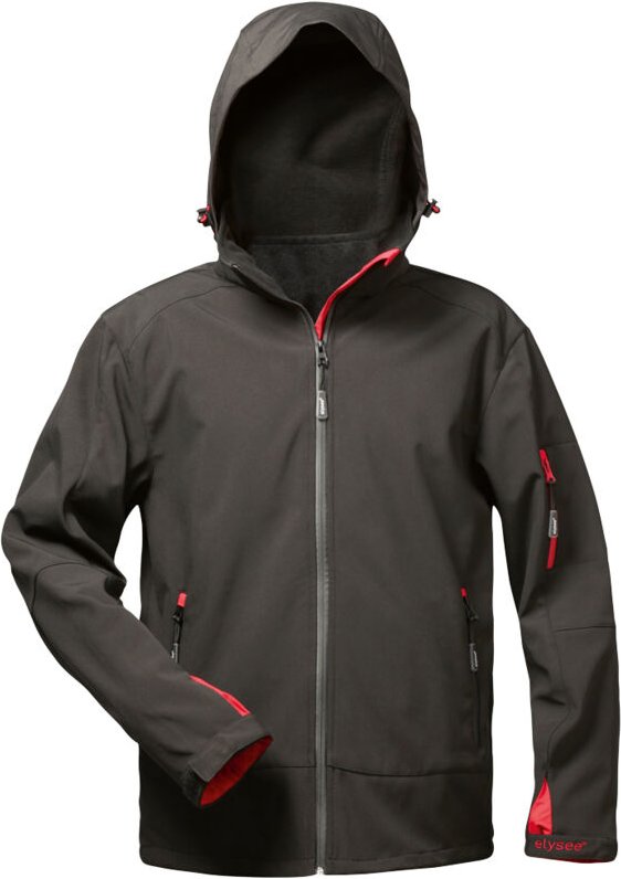 Gr .S (46/48) ZETA SOFTSHELL-JACKE MIT KAPUZE ZETA SOFTSHELL-JACKET WITH H