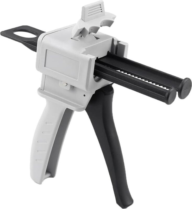 50 ml AB-Epoxidklebepistole mit 2:1 Mixed Grip-Klebepistole