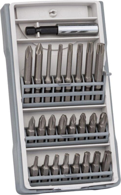 Schrauberbit-Set 26tlg. 25 mm 49 mm Bit-Set Bit-Halter Bit-Box 2607017037 - Bosch