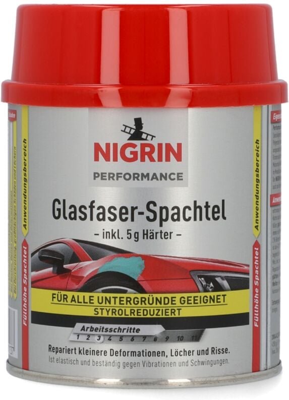 Performance Glasfaserspachtel 250g - Nigrin