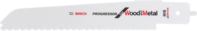 Accessories 2608656931 Säbelsägeblatt m 3456 xf Progressor for Wood and Metal, für pfz 500 e s - Bosch