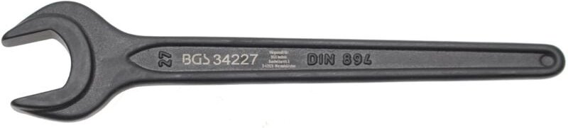 Einmaulschlüssel din 894 sw 27 mm