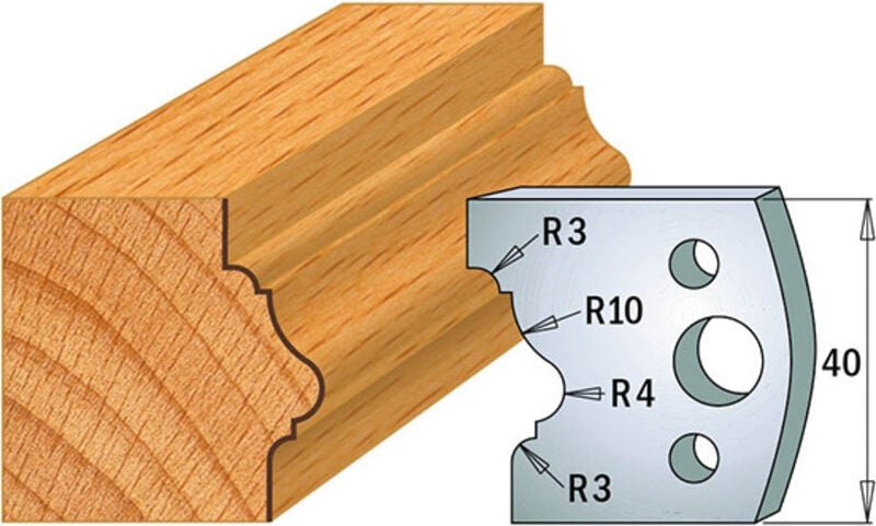 691.102 Paar Abweiser 40x4mm