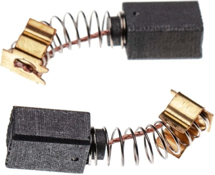 vhbw 2x Kohlebürste Motorkohle Schleifkohle 6 x 9 x 12mm kompatibel mit Makita 4341 CT, 4341 FCT, 6310, 6408, 6807, 6821...