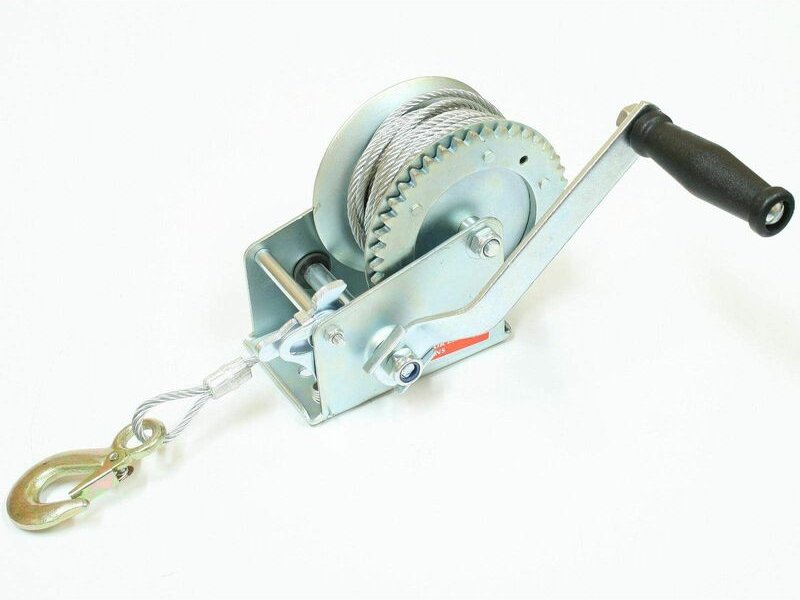 H1200 trailerwinde handwinde kabelwinde bootswinde seilwinde 544/1088KG anhänger winde - Varan Motors