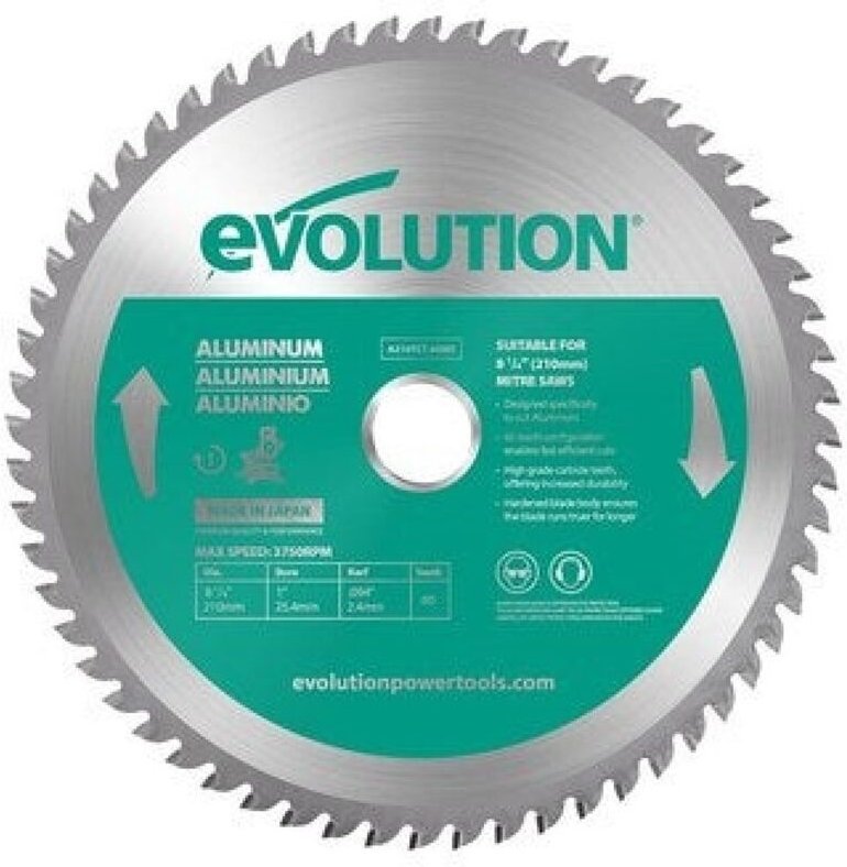 Hartmetallklinge für Aluminium D.210 mm EVOLUTION
