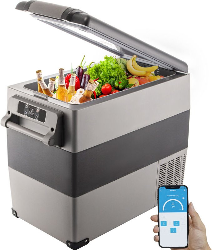 Tragbare Kühlbox 55L Auto Kühlbox für Auto und Zuhause 220V - Vevor