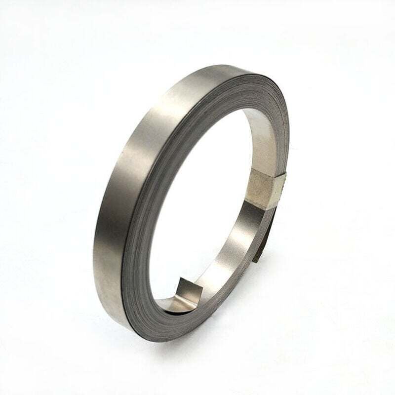 10 m Reinnickelband zum Löten von Batterien, 8 x 0,15 mm