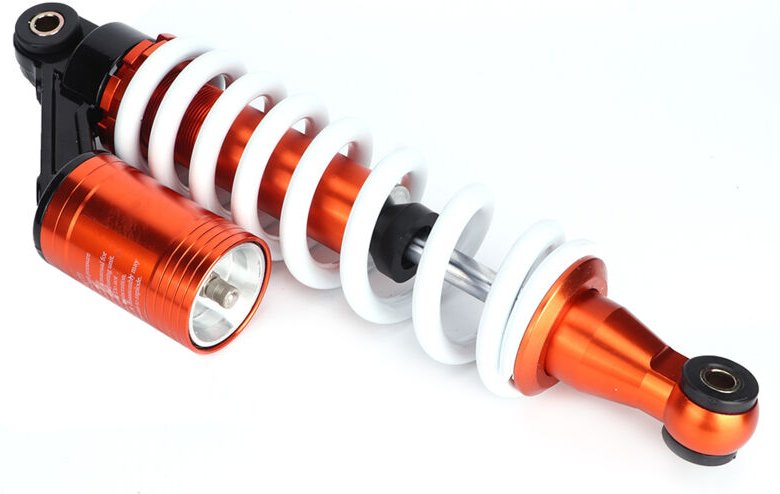 Akozon Hinterradstoßdämpfer 325 mm 12,8 Zoll - Hochleistungs-Federungssystem für Mountainbikes, Motorräder, Fahrräder, M...