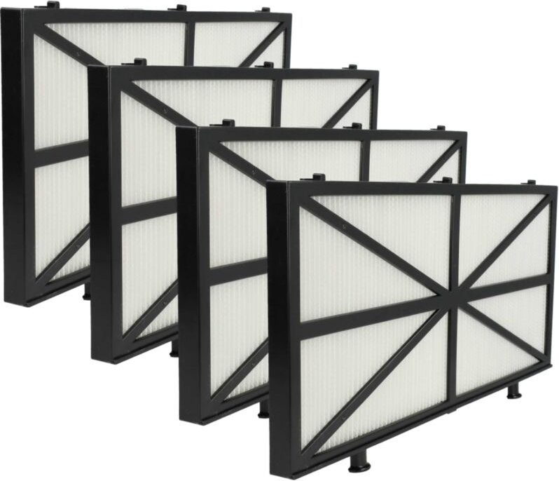 4x Filterpad kompatibel mit Dolphin DX6, DX5S, DLX5, DLX4 Poolsauger, Poolroboter - Feinfilter, 27,7 x 13,3 x 1,3 cm - V...