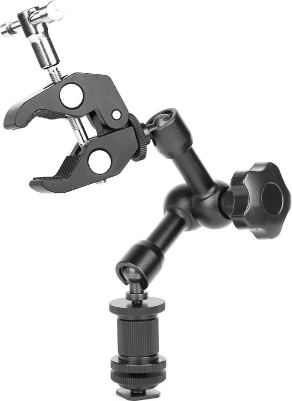 Magic Arm 7 Articulating Friction Super Clamp Adjustable Rod Klemmzange Clip Mit 1/4 Und 3/8 Gewinde Für Dslr-Kamera Rig...
