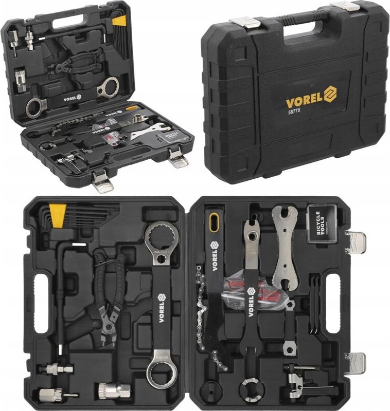 Fahrrad Werkzeugset Komplettset für Reparatur und Wartung 30-teilig