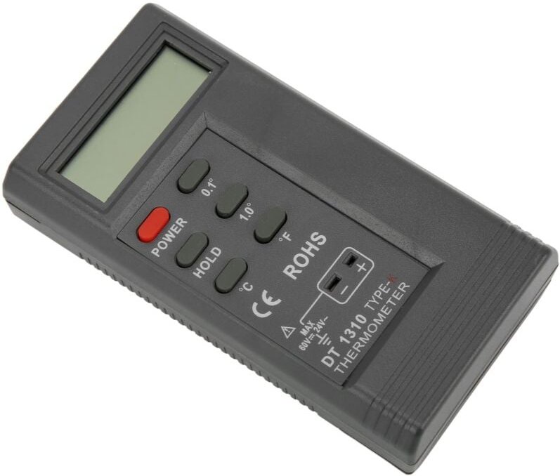 Digitales Thermoelement-Thermometer mit LCD-Anzeige, praktischer und kompakter Batteriestandsanzeige für industrielle An...