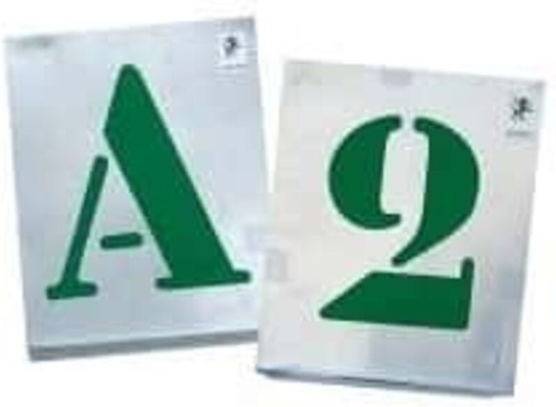 Vignette A Jour Alphabet 70mm Scs/Karte