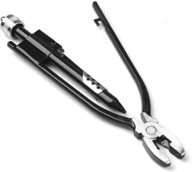 Bremszange, 15 cm lange Drahtdrehzange, Sicherheitsdrehzange, Gewindezange mit professioneller Feder, robuste Drahtdrehz...