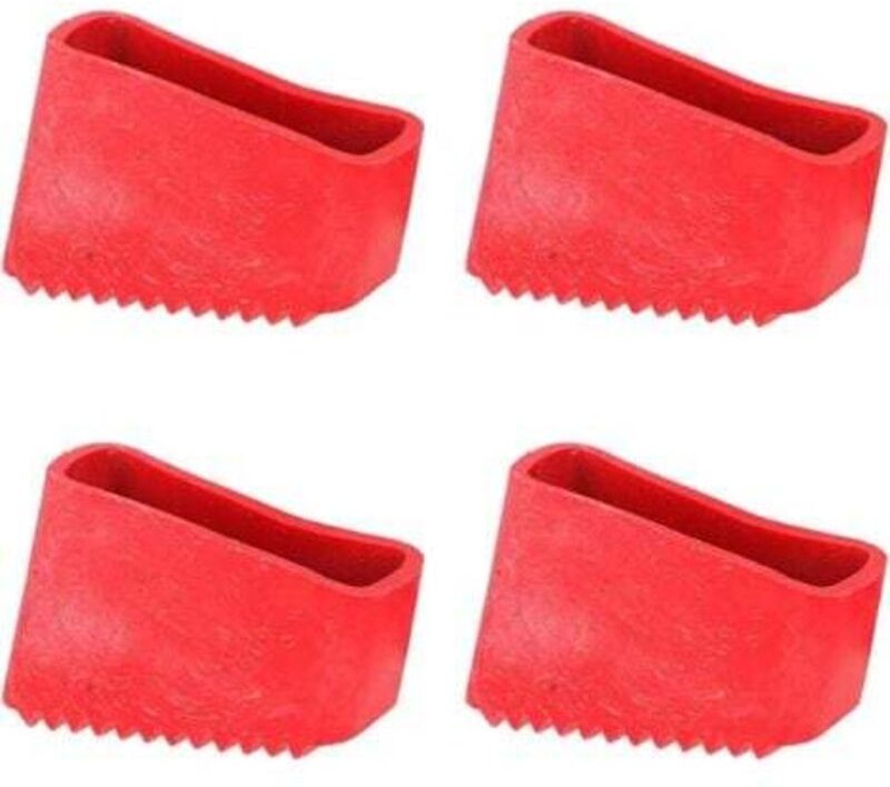 4 Stück Leiterfußabdeckungen, Leiterfüße aus Gummi, für Treppen Rutschfeste Gummibeschichtungen, LeitersSchutzpolster fü...