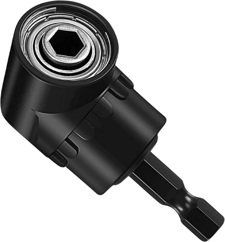 BEBUSINGOTO Multifunktionaler magnetischer Bithalter, 105°-Adapterhalter, rechtwinkliger Bohrer, Winkelschraubendreher, ...