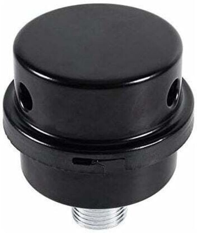 Geräuschloser Filter für Luftkompressor (1/2" Gewinde 20 mm)