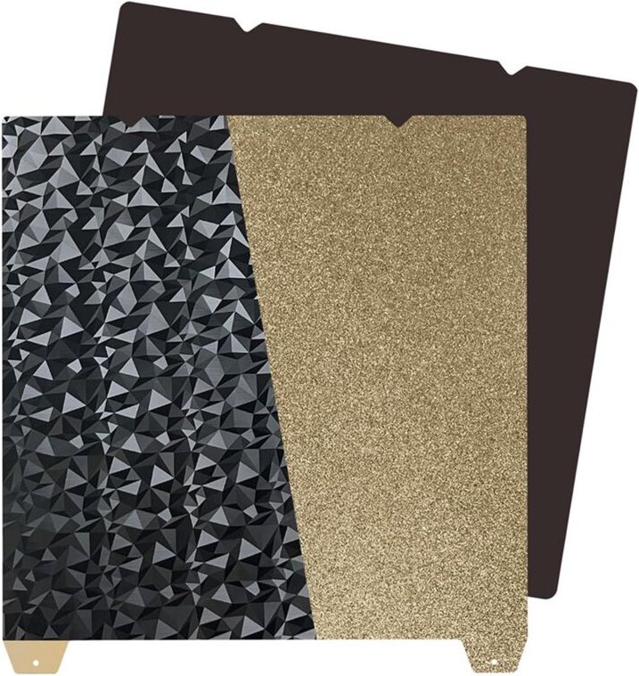 Glatte strukturierte peo- und PEI-Bauplatte 235 x 235 mm, PEO-PEI-Federstahl-Druckbett mit Magnet für K1/5 S1