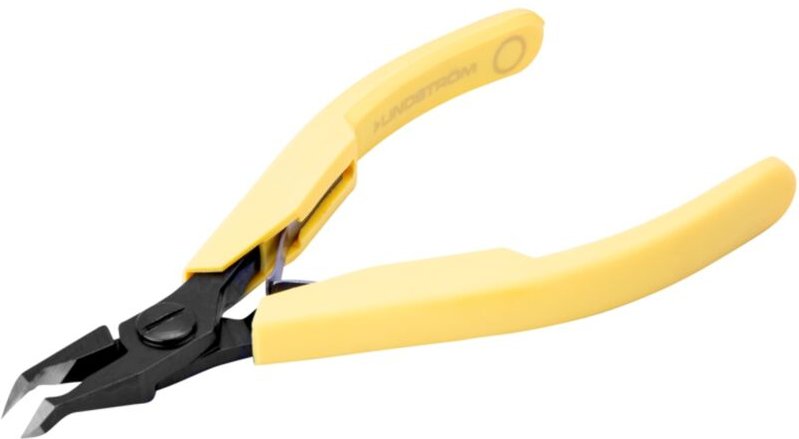 Lindström Elektronik-Schrägvornschneider mit langen ausgekehlten Backen, sfw, ganze Länge: 118 mm