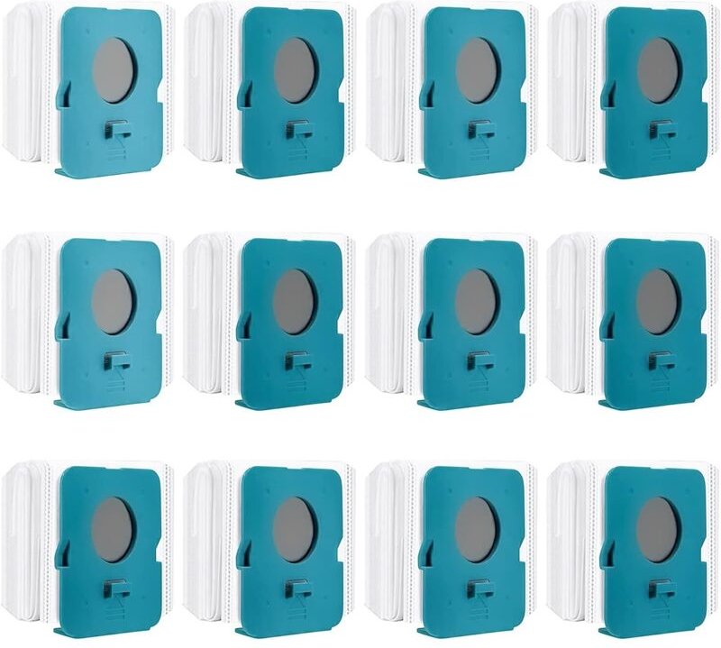 BEBUSINGOTO 12 Stück Clean Station Staubbeutel für Samsung Bespoke Jet VCA-ADB95, Staubsauger-Ersatzbeutel, Staubsaugerb...