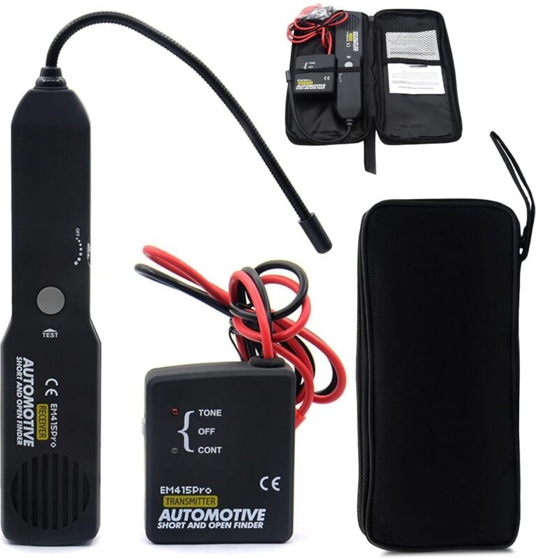 Stromkreistester, Kabeltester, Leitungssucher, EM415PRO-Kabeltester, Detektor für elektrische Kabel, Kfz-Stromkreissuche...