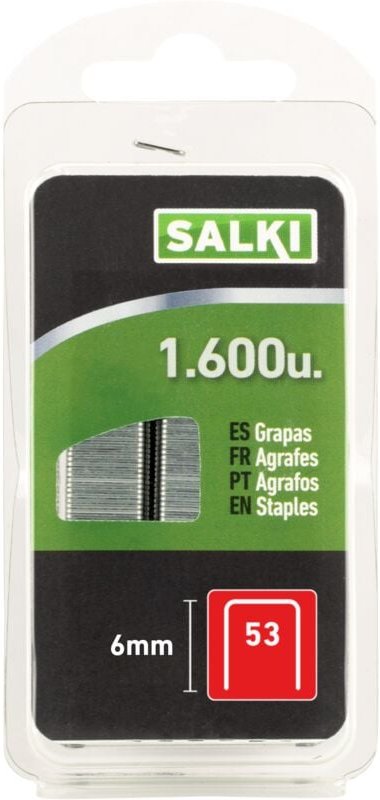 Sachet - Büroklammer Typ 13 11,4 x 6 mm - 1600 Stück