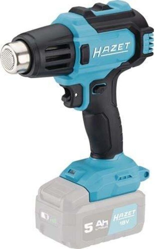 Hazet - Akku-Heißluftgebläse 9590-10 18V 260-530GradC 200l/min
