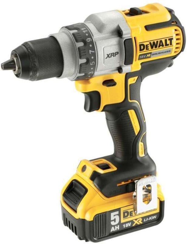 Werkzeuge - Akku-Bohrschrauber 18V, 2 x 5,0 Ah Li-Ion Akkus, Ladegerät DCD991P2 - Dewalt