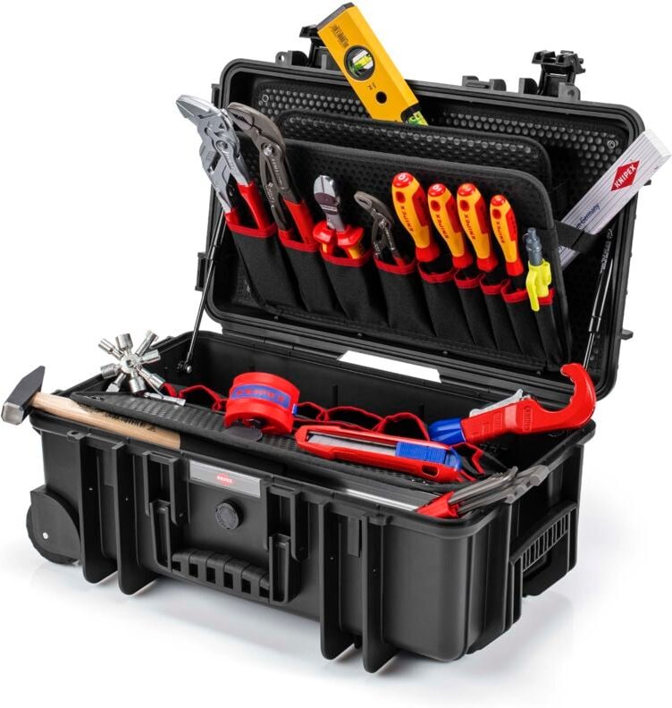 Knipex - Werkzeugkoffer Robust26 Move Sanitaer