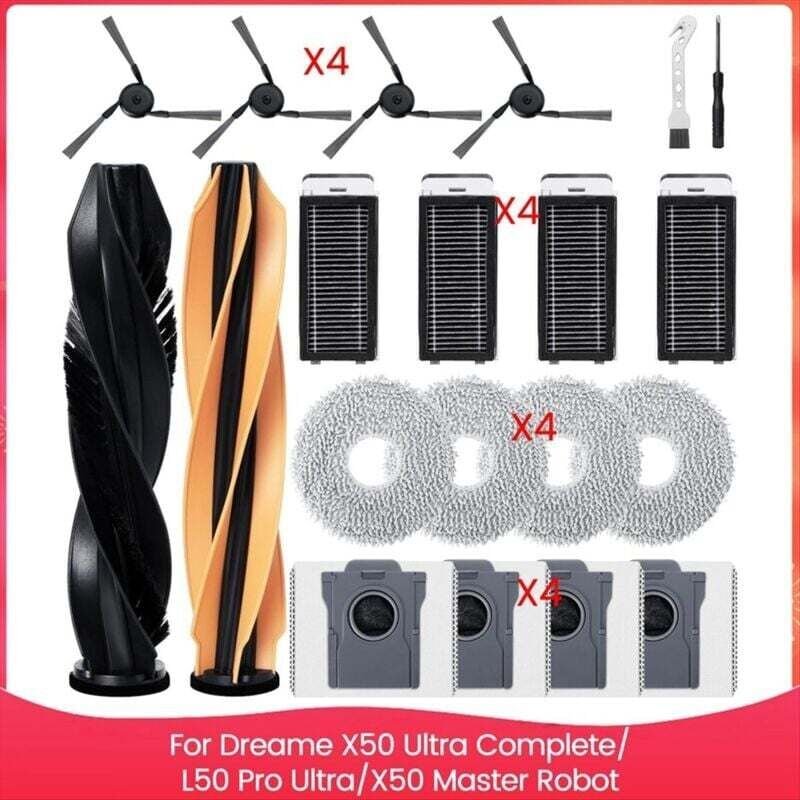 Ersatzteile für die Saugroboter X50 Ultra Complete/L50 Pro Ultra/X50 Master