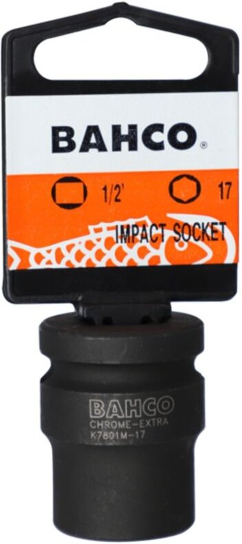 1/2 Kraft-Steckschlüssel-Einsatz, 6kant, sw 16 mm, SB-Verpackung - Bahco