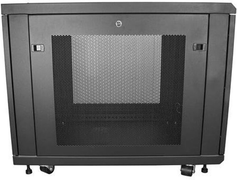 StarTech.com Server Rack Cabinet - 78,70cm (31) Deep Enclosure - 12U - Schrank - Schwarz - 12U - 78,7 cm (31) (RK1233BKM...