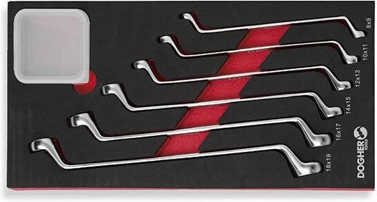 Dogher - Kombinierbares Tablett mit 6 abgewinkelten Sterntasten, 1/3 453-080