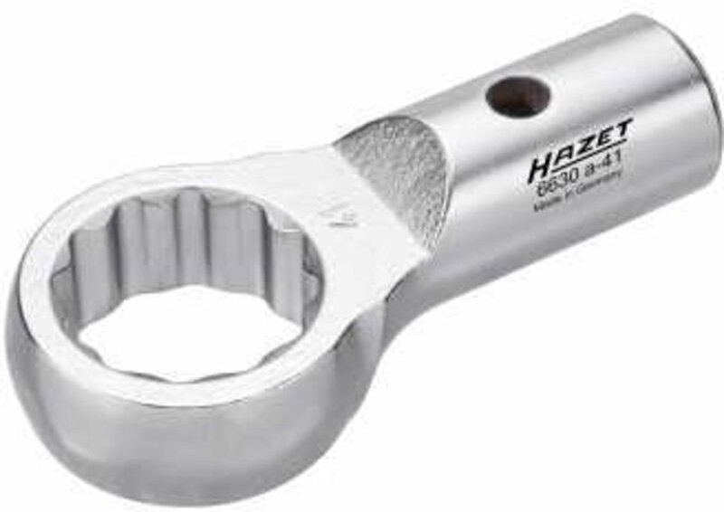 Hazet - Aufsteck-Ringschlüssel 6630A-41 Rundaufnahme 21 26 mm Außen-Doppel