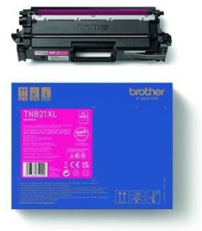 Toner Originalzubehör TN-821XLM ca. 9.000 Seiten magenta