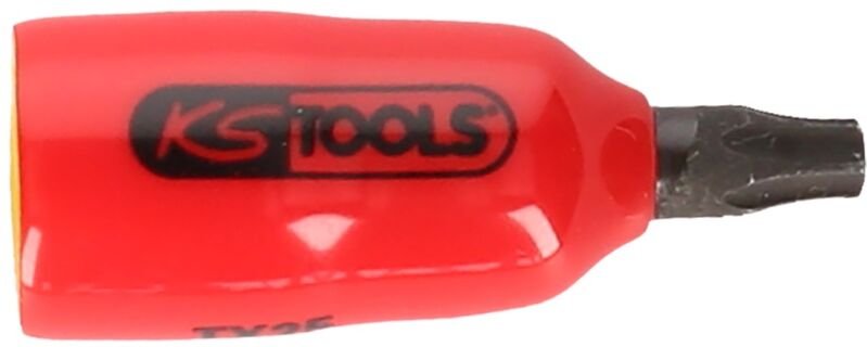 1/4' Bit-Stecknuss mit Schutzisolierung für Torx-Schrauben, T20