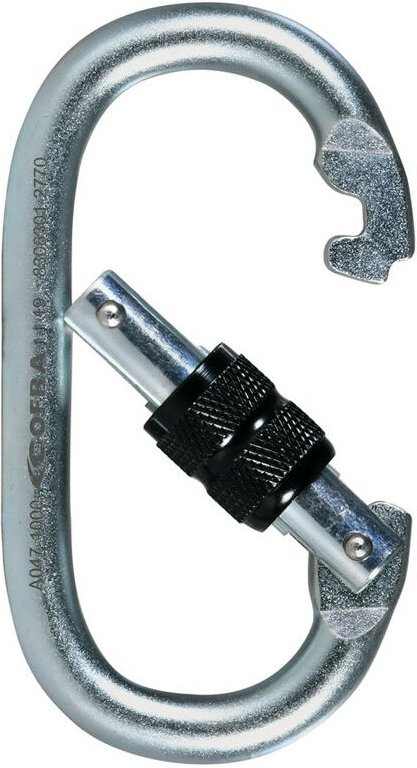 Cofra Kletterkarabiner mit SCRW-Schraubverschluss ABSEIL SCREW