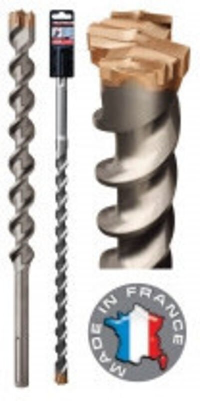 Beton-Meißel SDS-Max - 6 Stück, Bezeichnung 1, Meißeldurchmesser 25 mm, Länge 540 / 400 mm